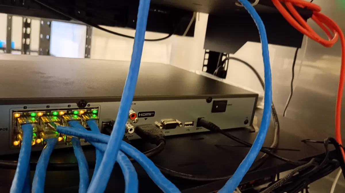Instalación de NVR para Videovigilancia IP en Cancún